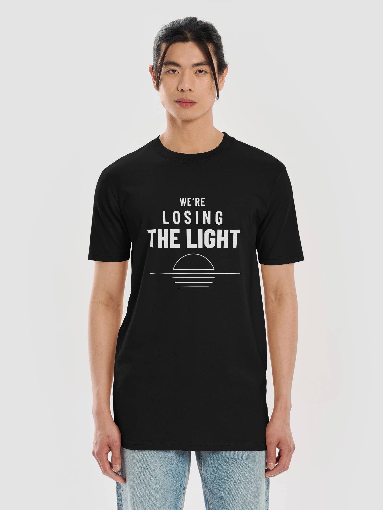 We’re Losing the Light | White Graphic Front product image (5)