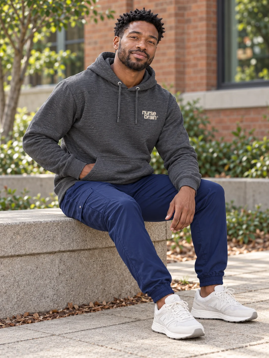 NurseBrain® Stacked Hoodie product image (4)
