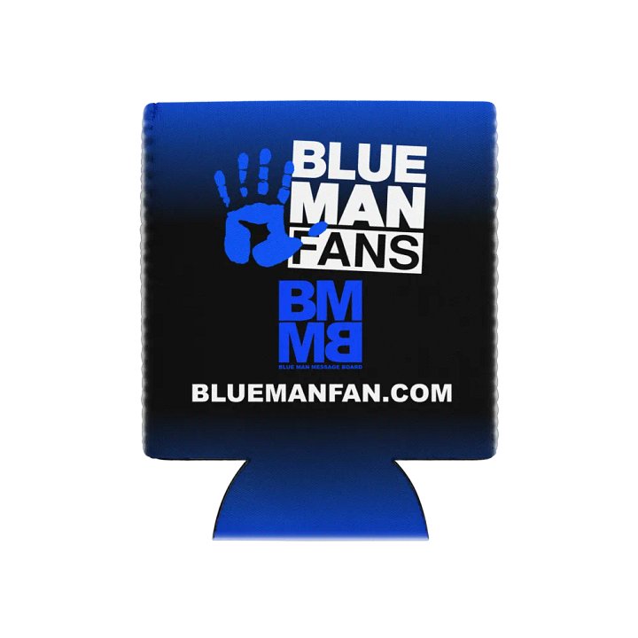Blue Man Fans Hand Print Koozie product image (3)