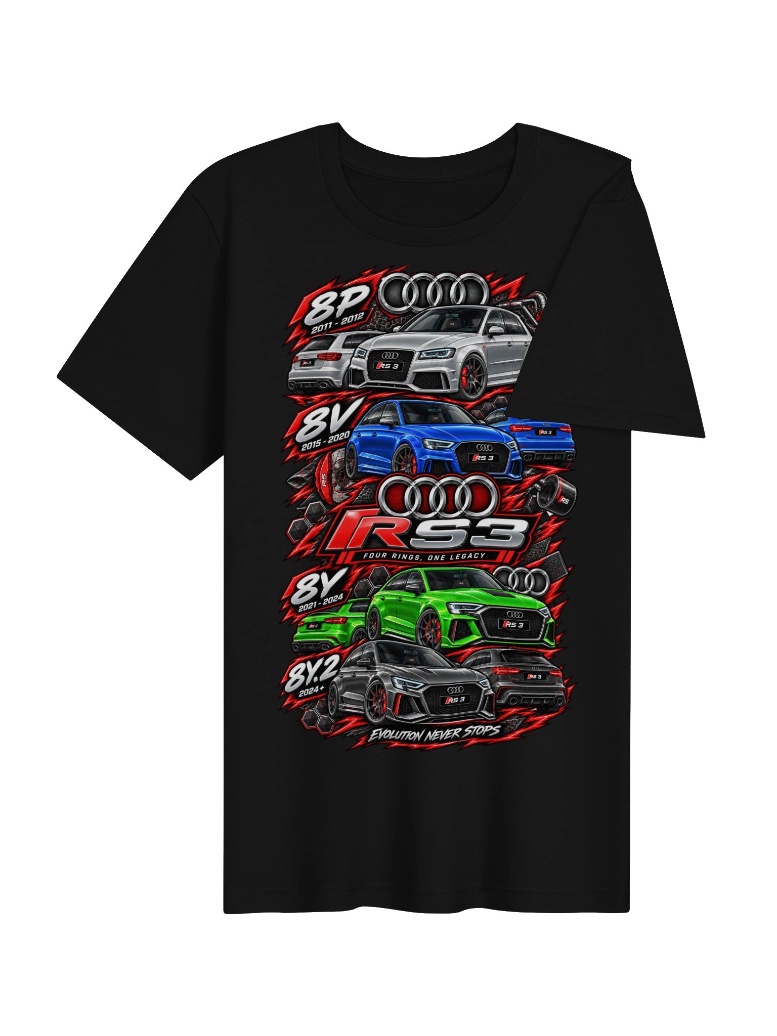 Audi RS3 Evolution Tee product image (5)