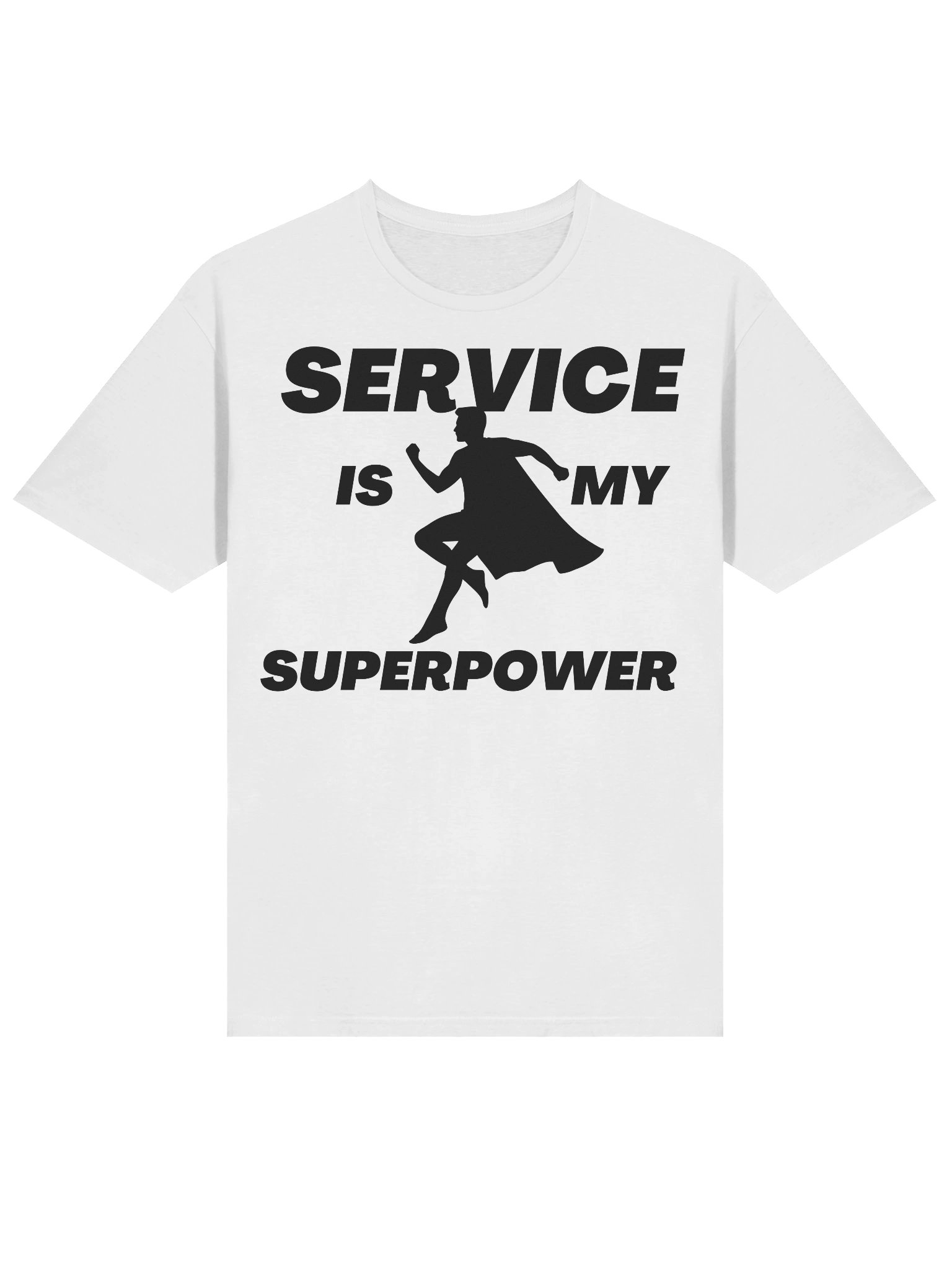 Service Is My Superpower T-Shirt (Male) product image (3)