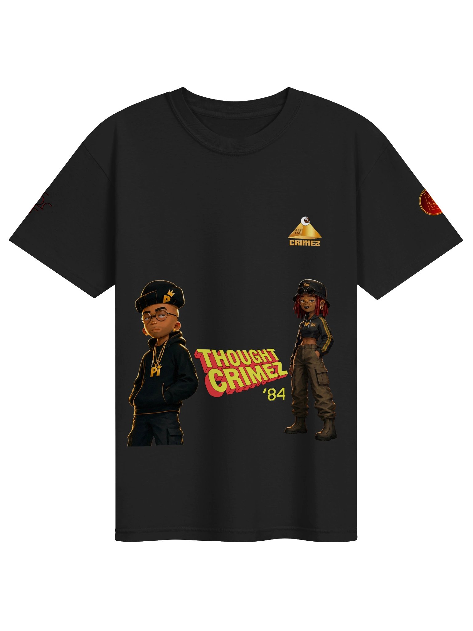 Thought Crimez ’84 Anime Graphic Tee product image (2)