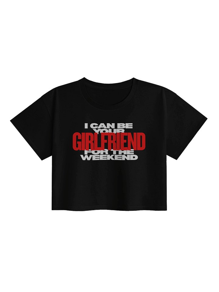 Anita Crop Top - Girlfriend on Black product image (1)