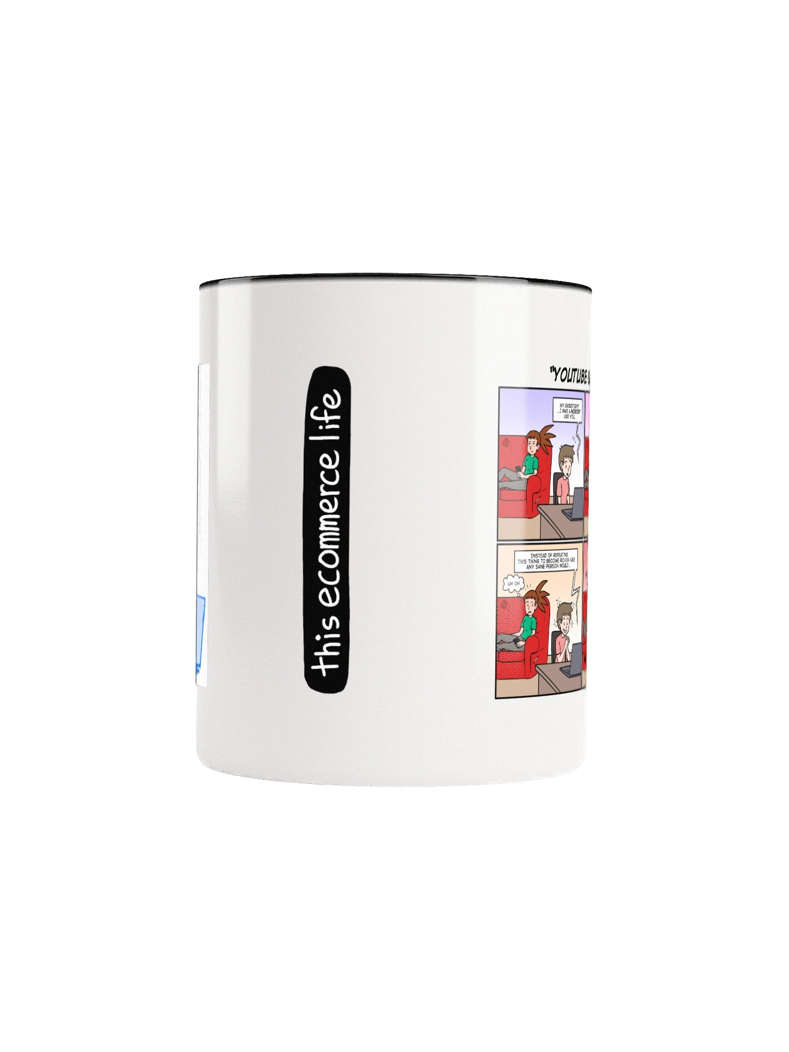 "YouTube gurus" mug product image (9)