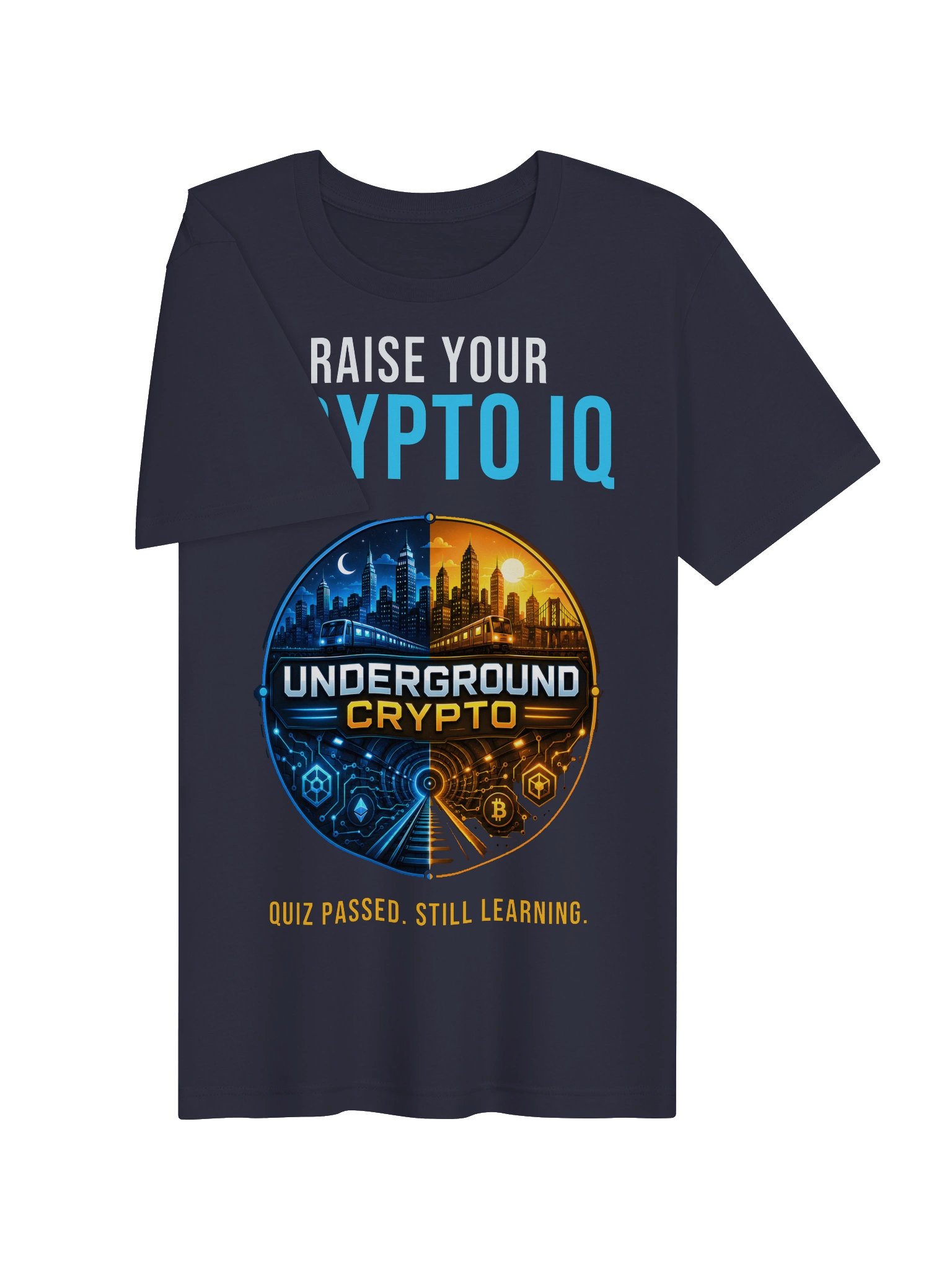 Raise Your Crypto IQ Tee product image (3)
