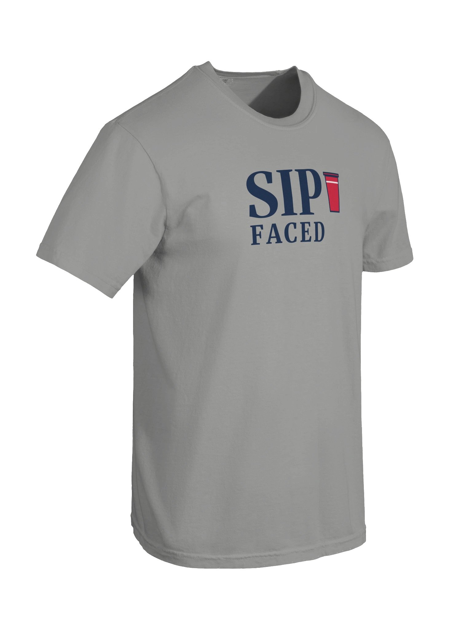 Sip Faced Classic Tee - Navy Print product image (29)