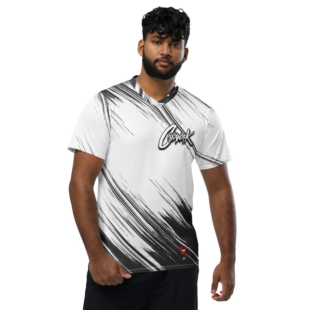 Creanak Unisex Sports Jersey w/ Redass Jolly Roger product image (5)