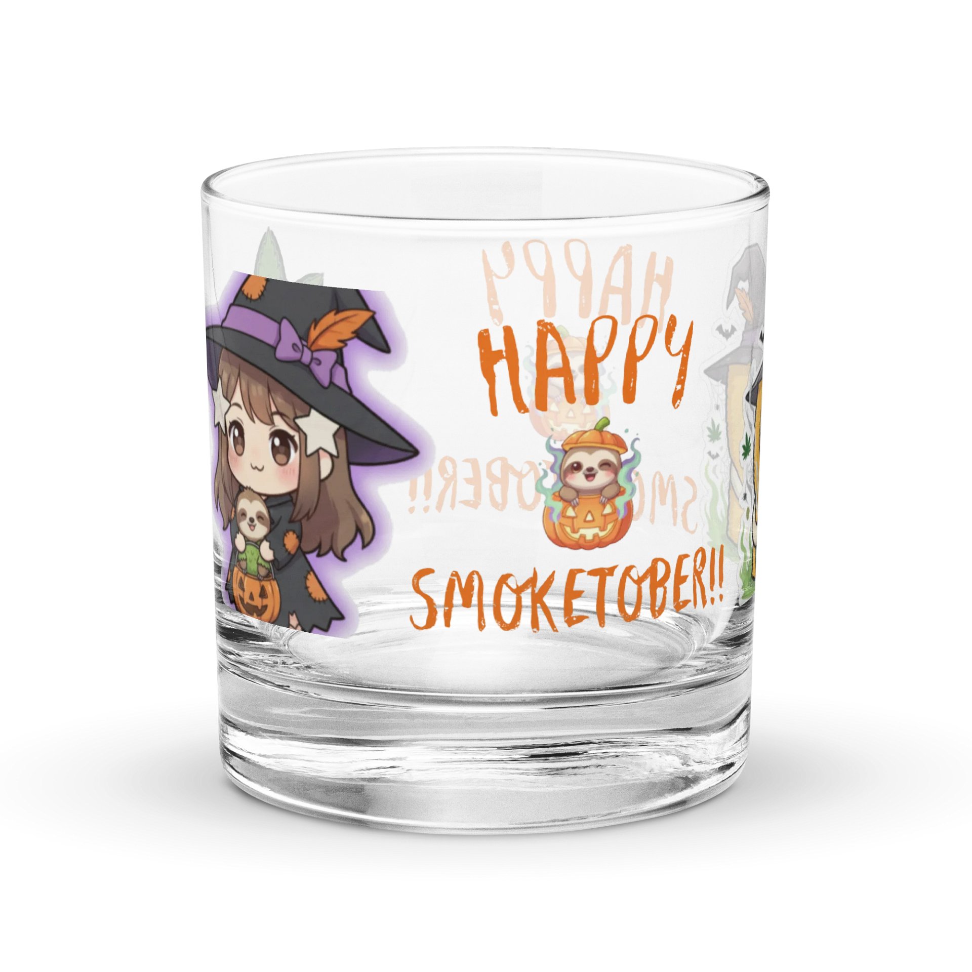 Spooky Spirits Halloween Rocks Glass Set product image (3)