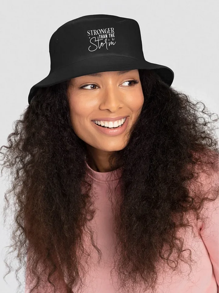 Stronger Than The Storm Streetwear Bucket Hat product image (1)