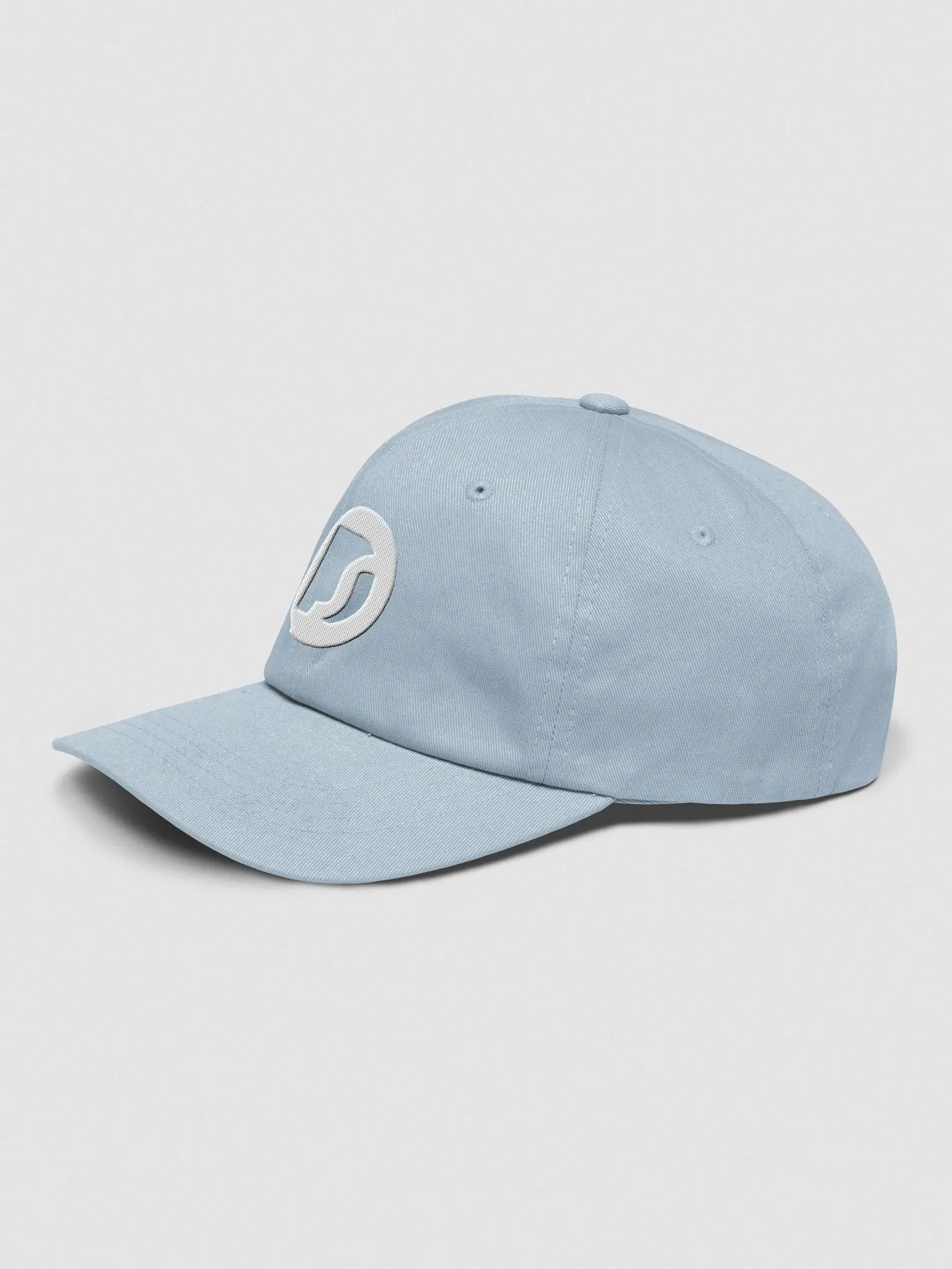 DS OG Logo Dad Cap White/Light Blue product image (3)