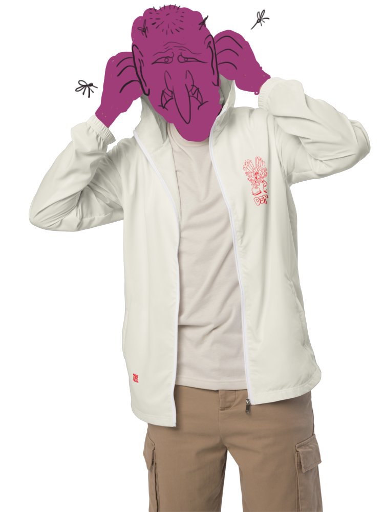 "Don't" windbreaker product image (3)
