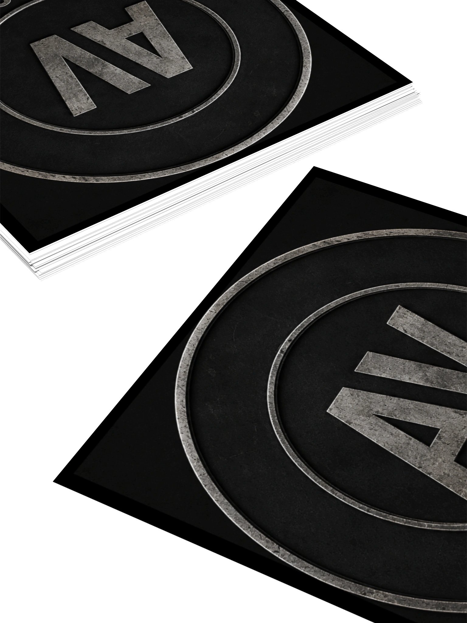 AV FIGHT CLUB LOGO STICKER (ROUND) product image (4)