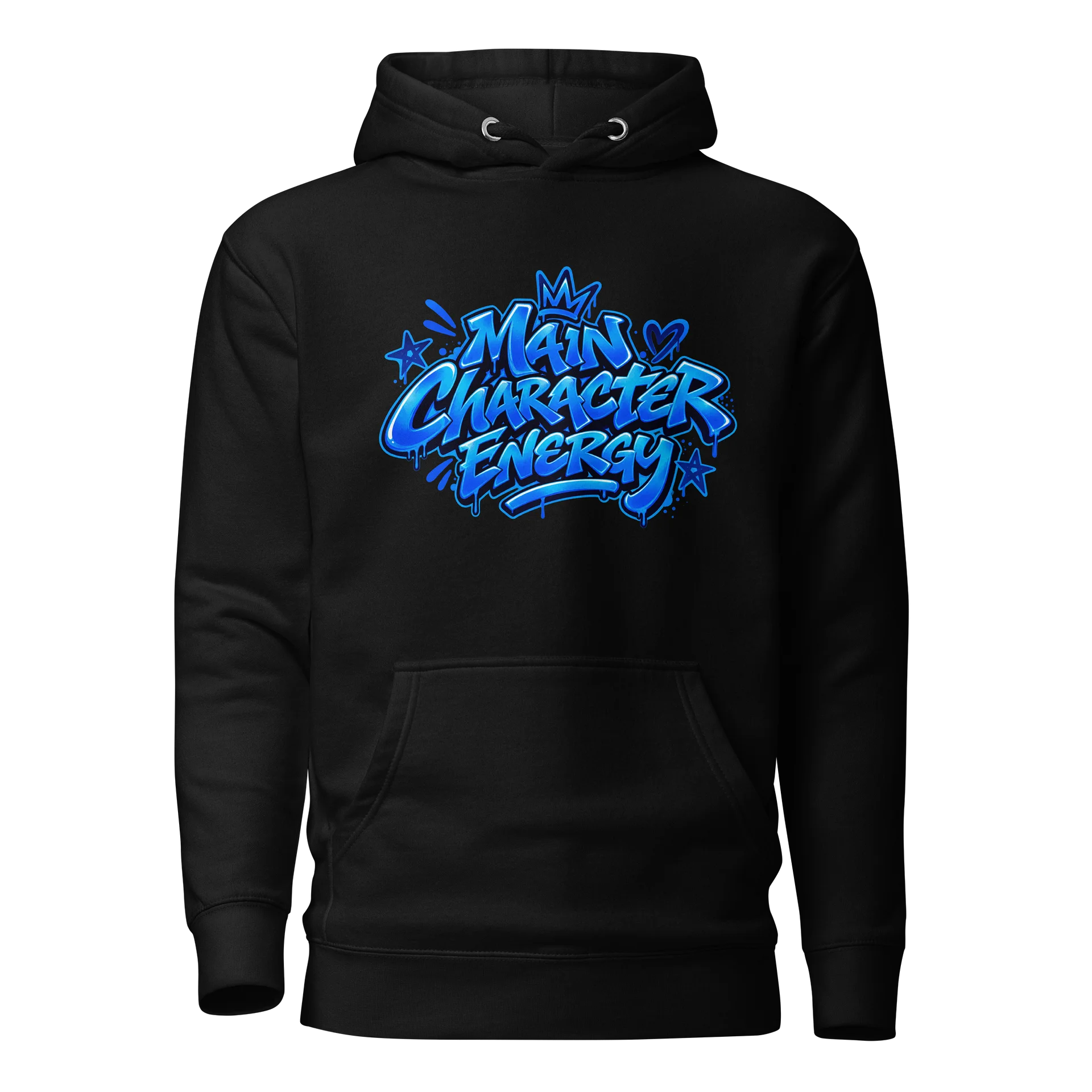 HERitage Main Character Energy Hoodie In Blue product image (2)
