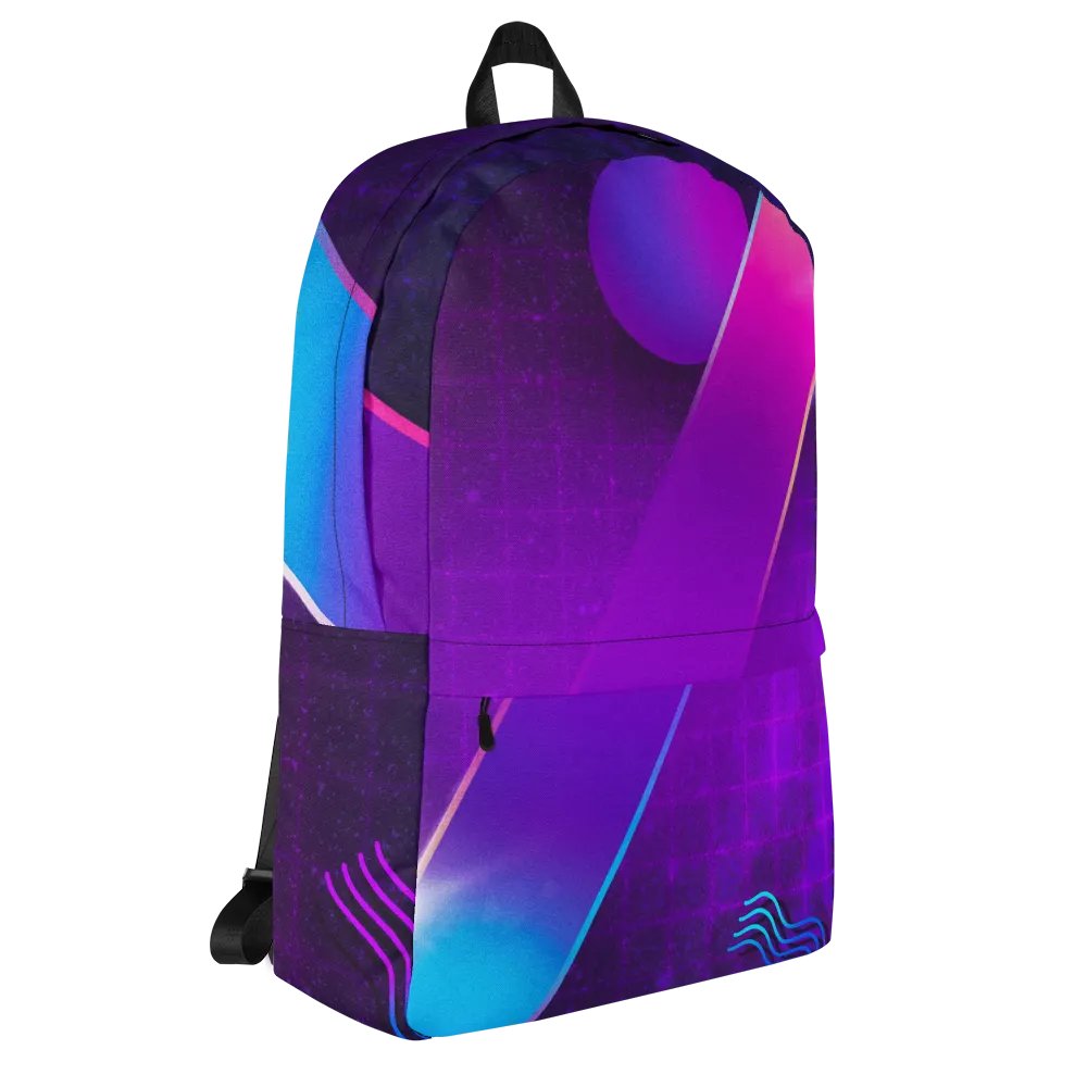 Retro Kids Rule Backpack product image (1)