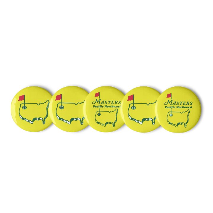 Master Pacific Northwest Pins (pack of 5) product image (1)
