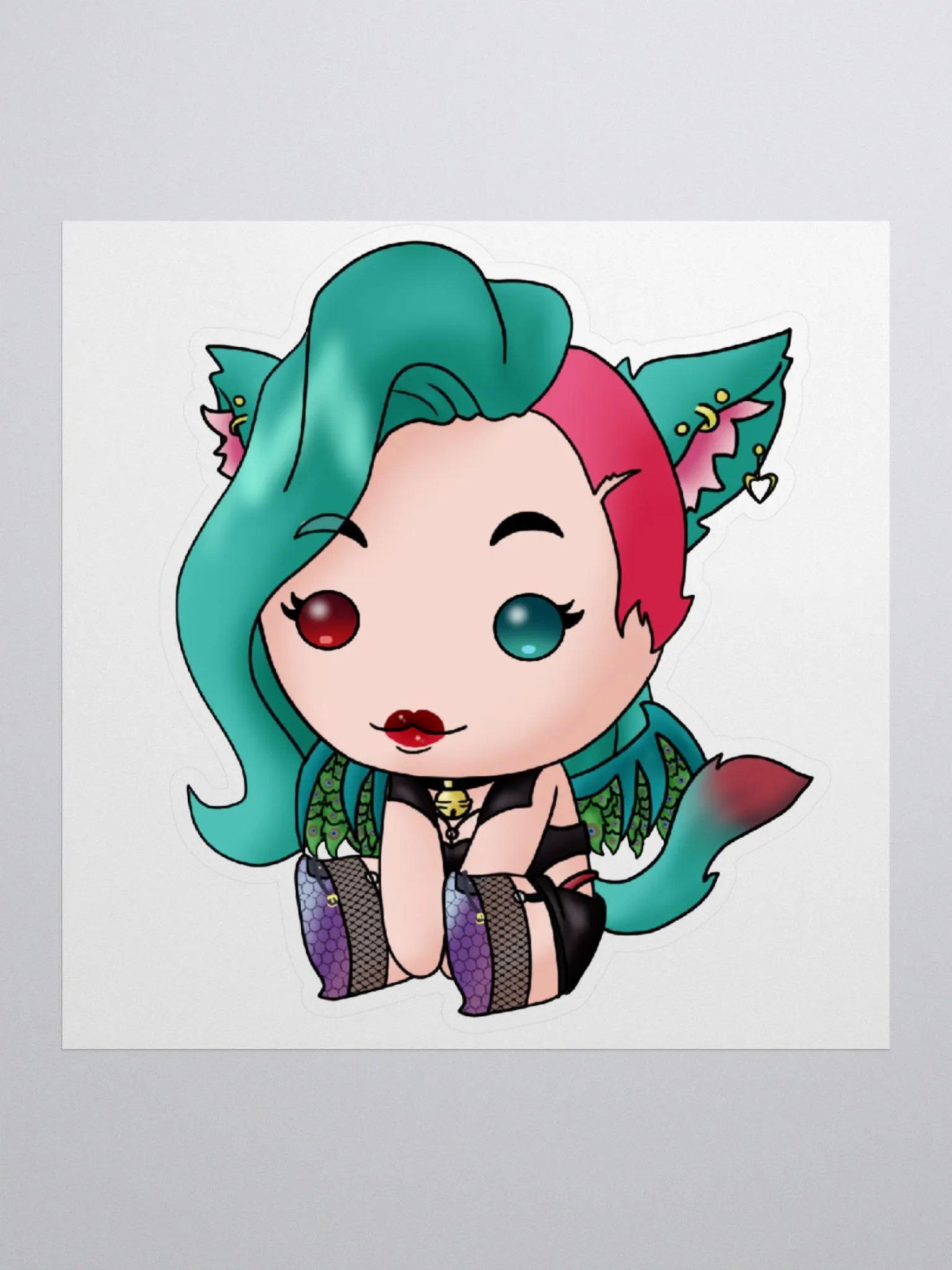 Plushie Jemini Sticker product image (2)