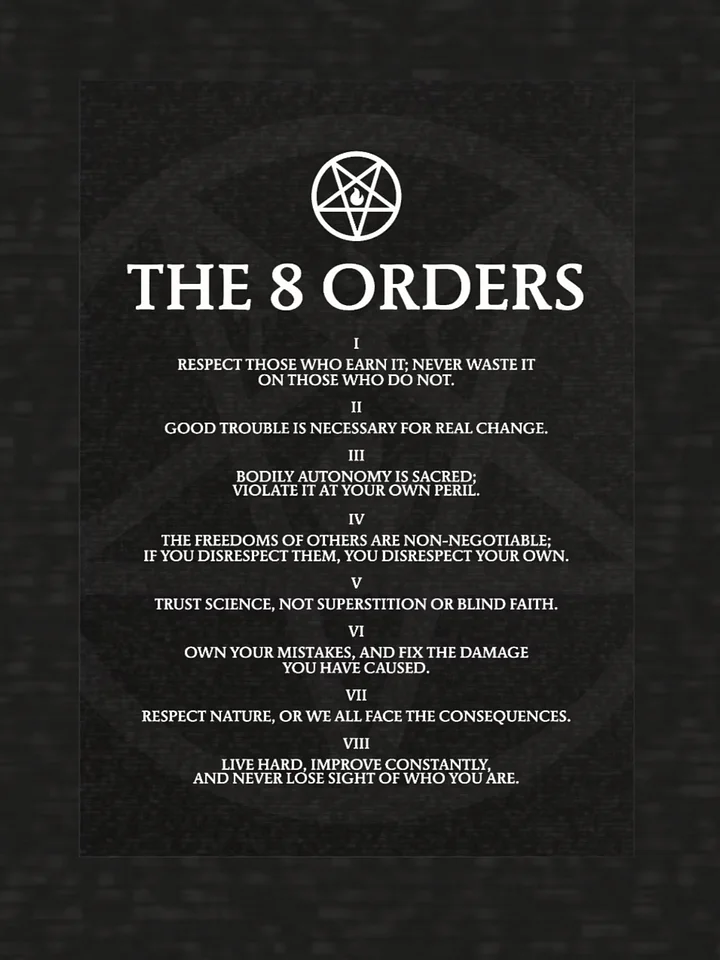 The 8 Orders - Poster product image (1)