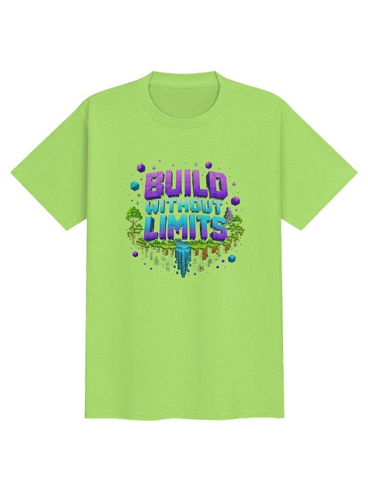 Build Without Limits Minecraft-Inspired Youth Tee product image (5)