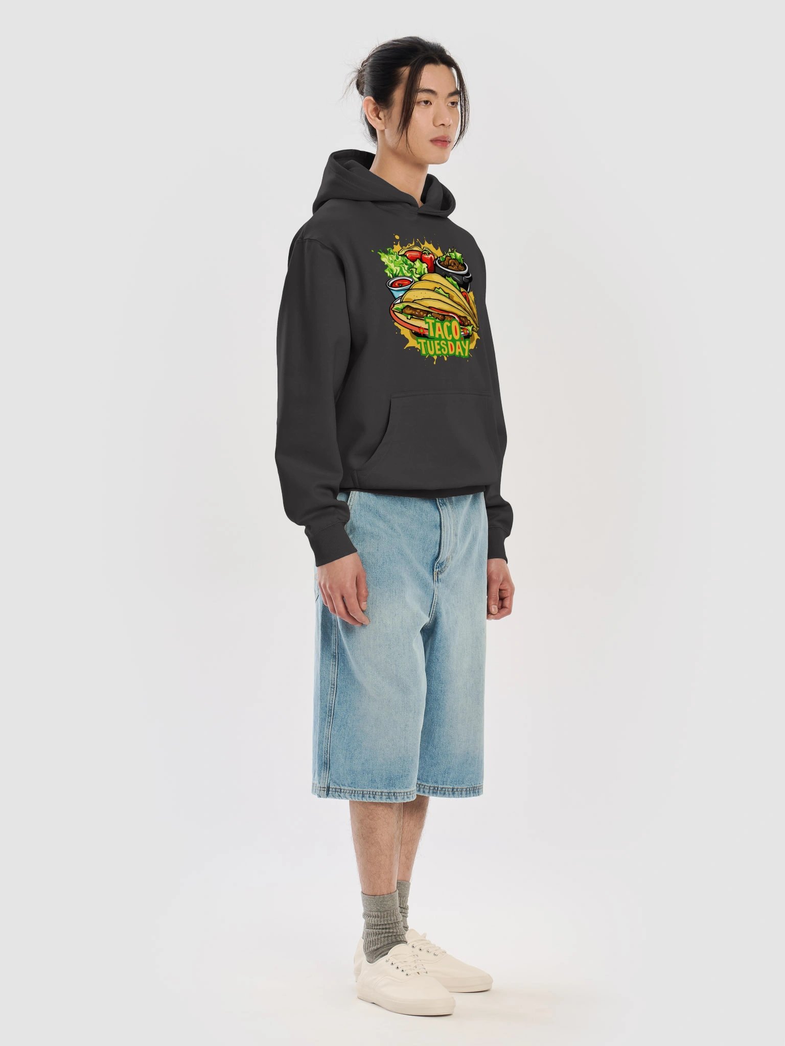 Taco Tuesday | Graphic Cotton Heritage M2635 Box Hoodie product image (26)