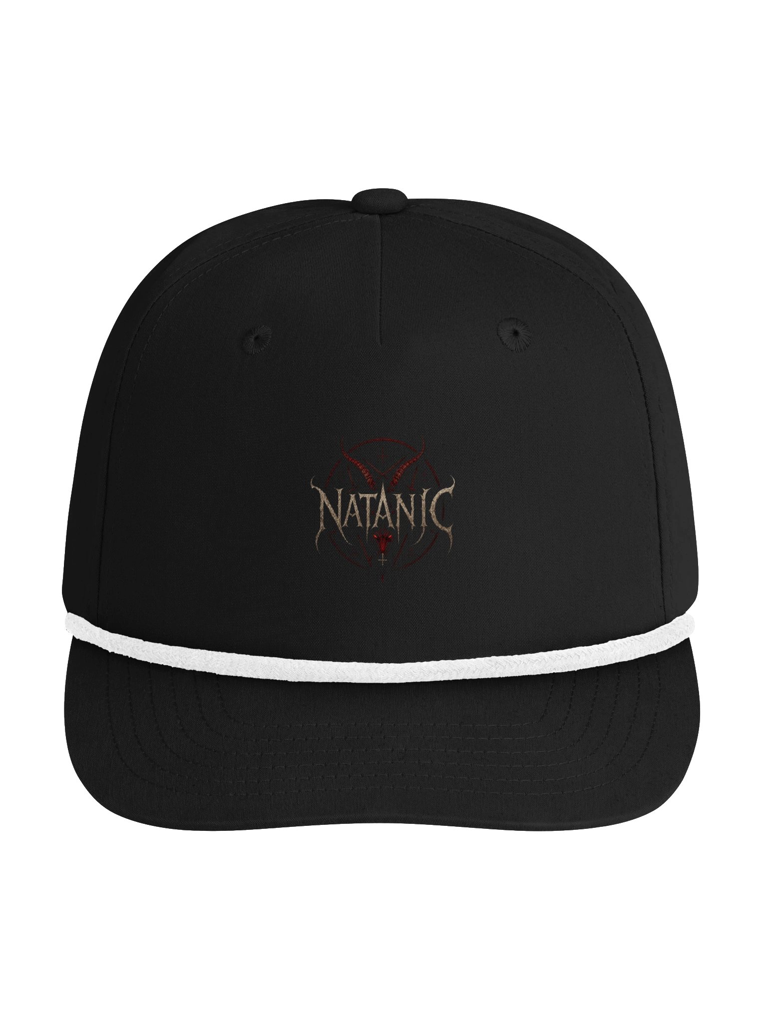 NATANIC Occult Skull Golf Rope Cap product image (1)