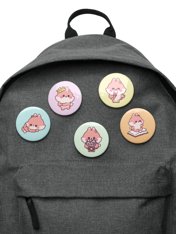 Mellymud Foxy Pin Button Set product image (7)