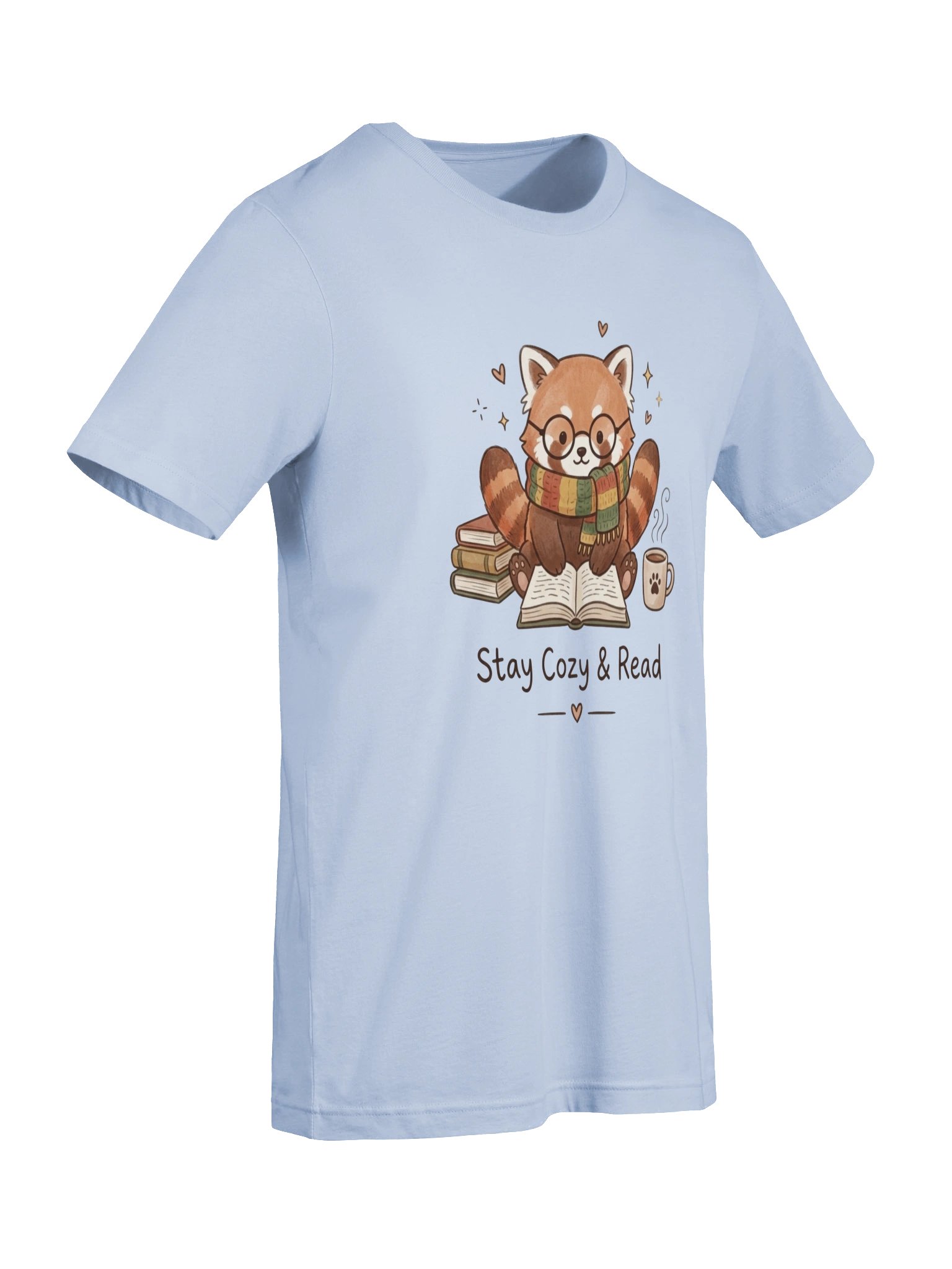 Stay Cozy & Read T-Shirt, Cute Fox Book Lover Gift product image (25)