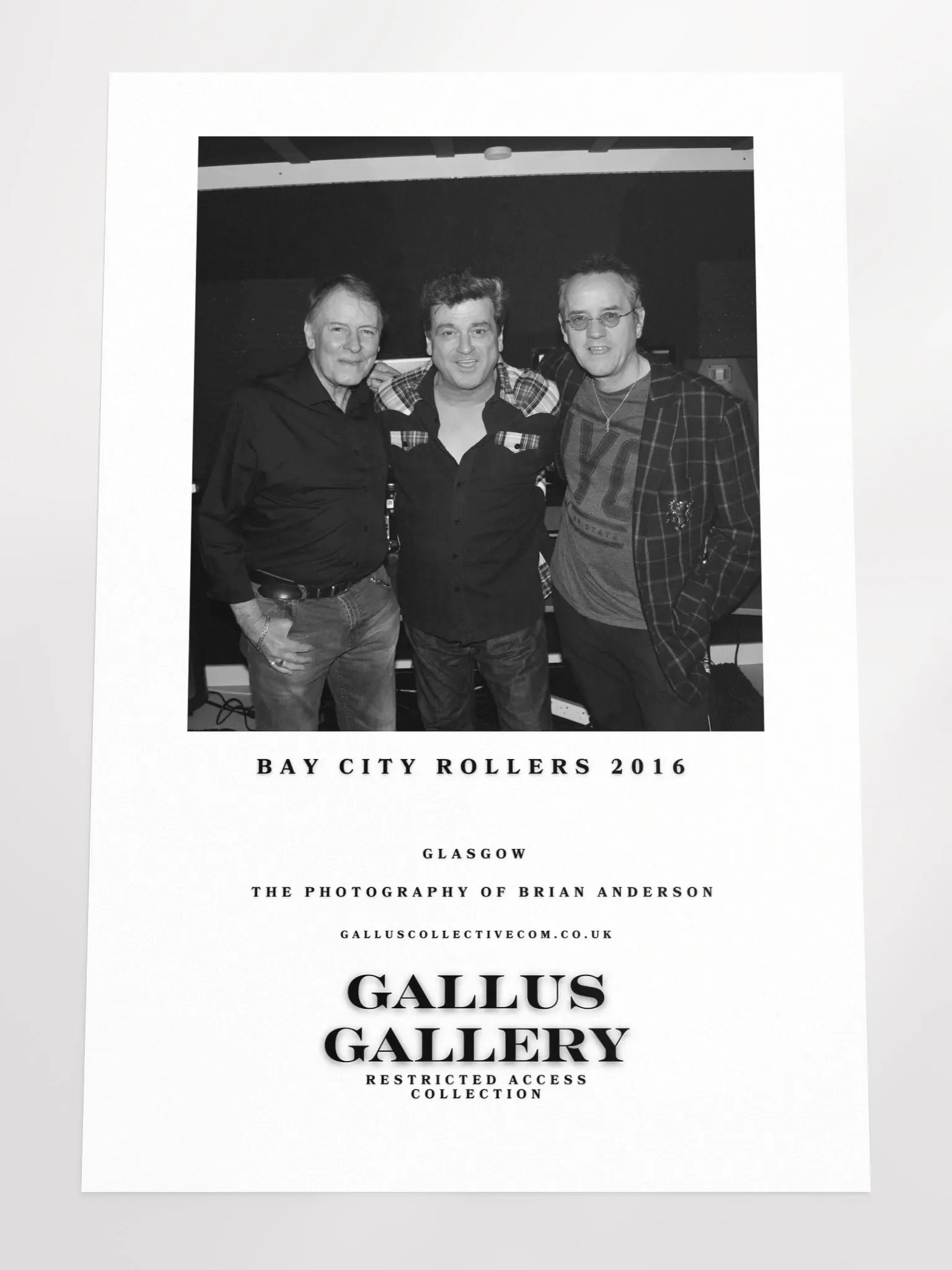 Gallus - Restricted Access Collection - Glasgow Bay City Rollers product image (4)
