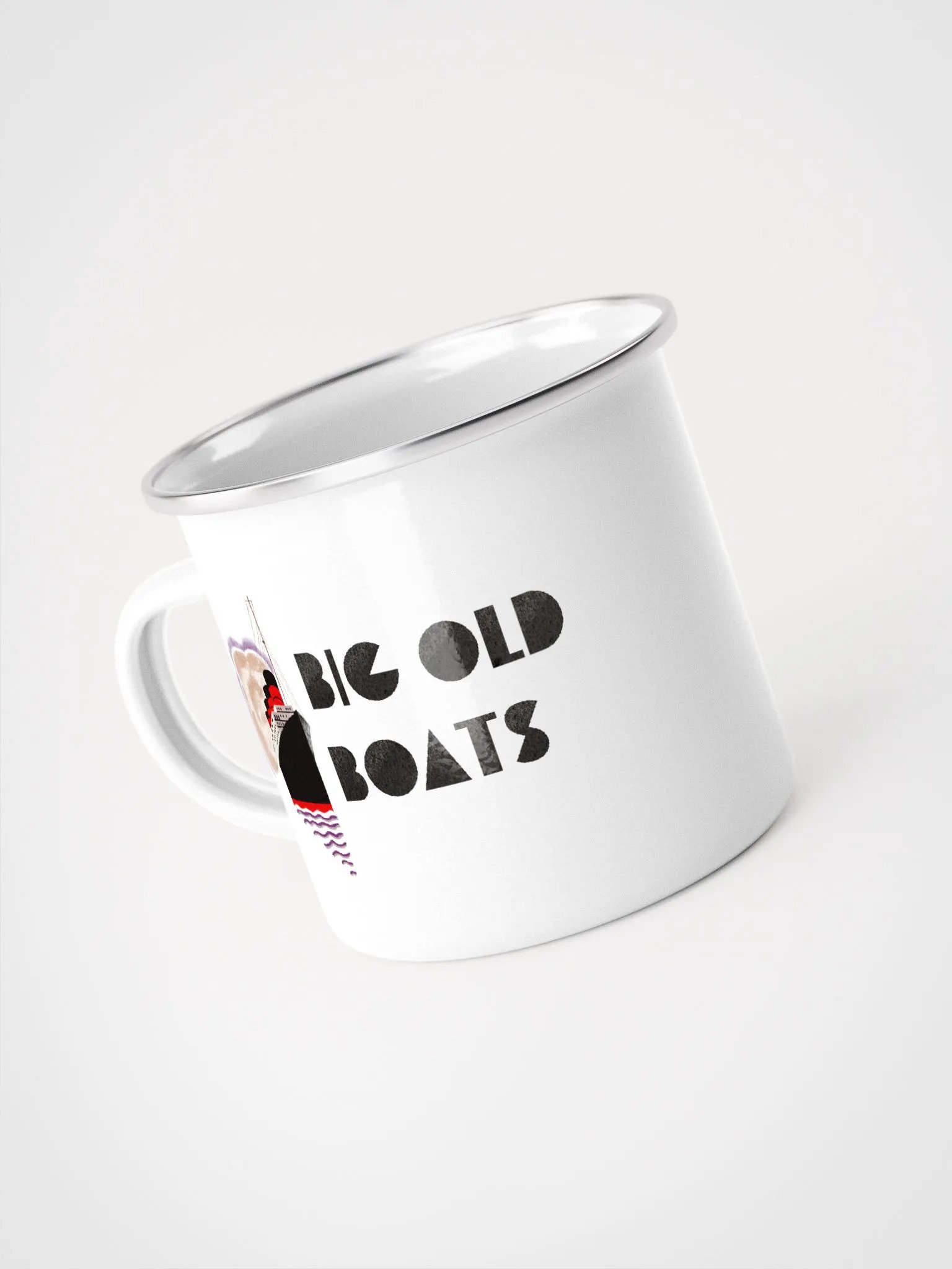 Big Old Boats Enamel Mug product image (4)