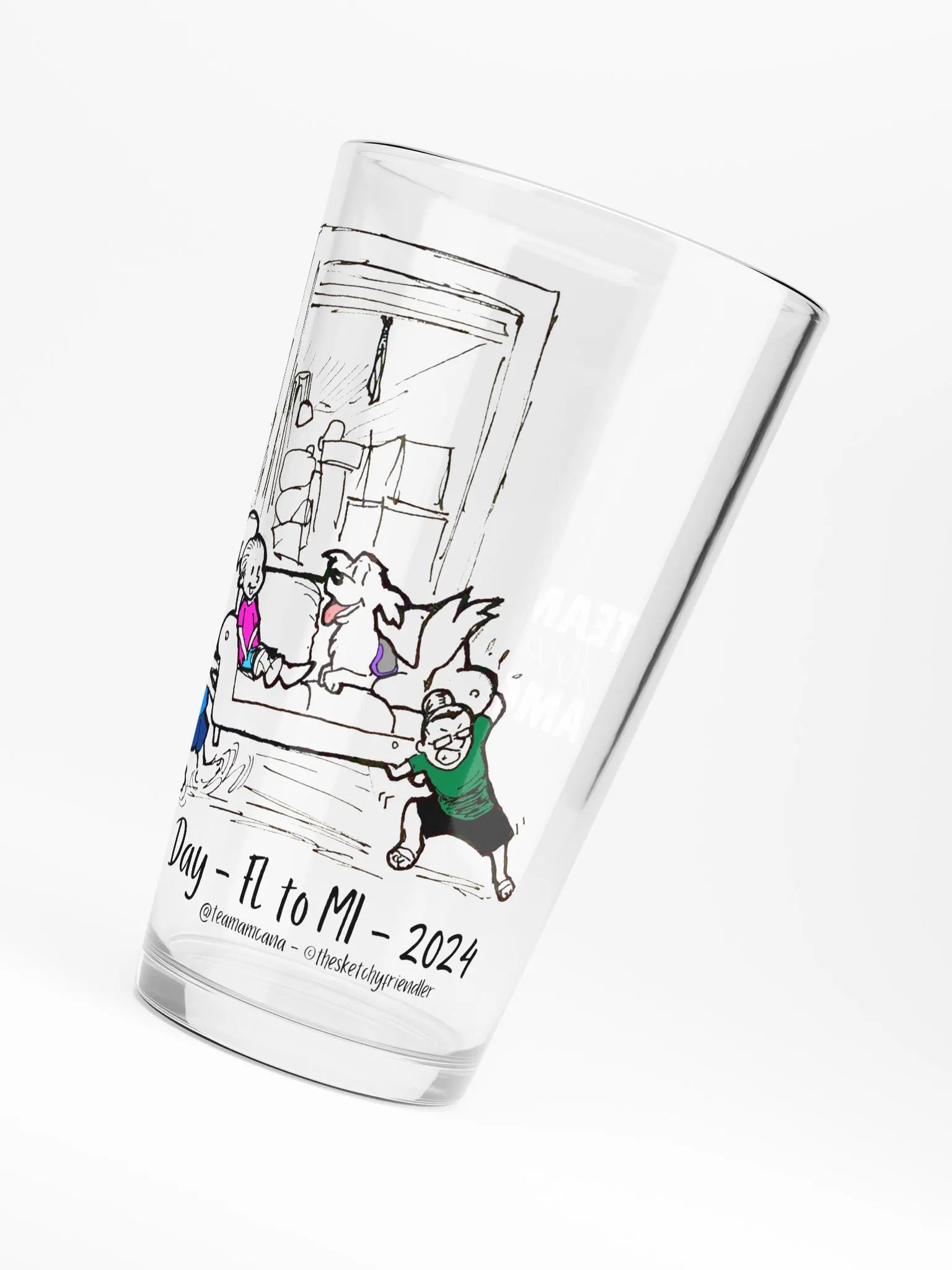 Moving Day - Drinking Glass product image (4)