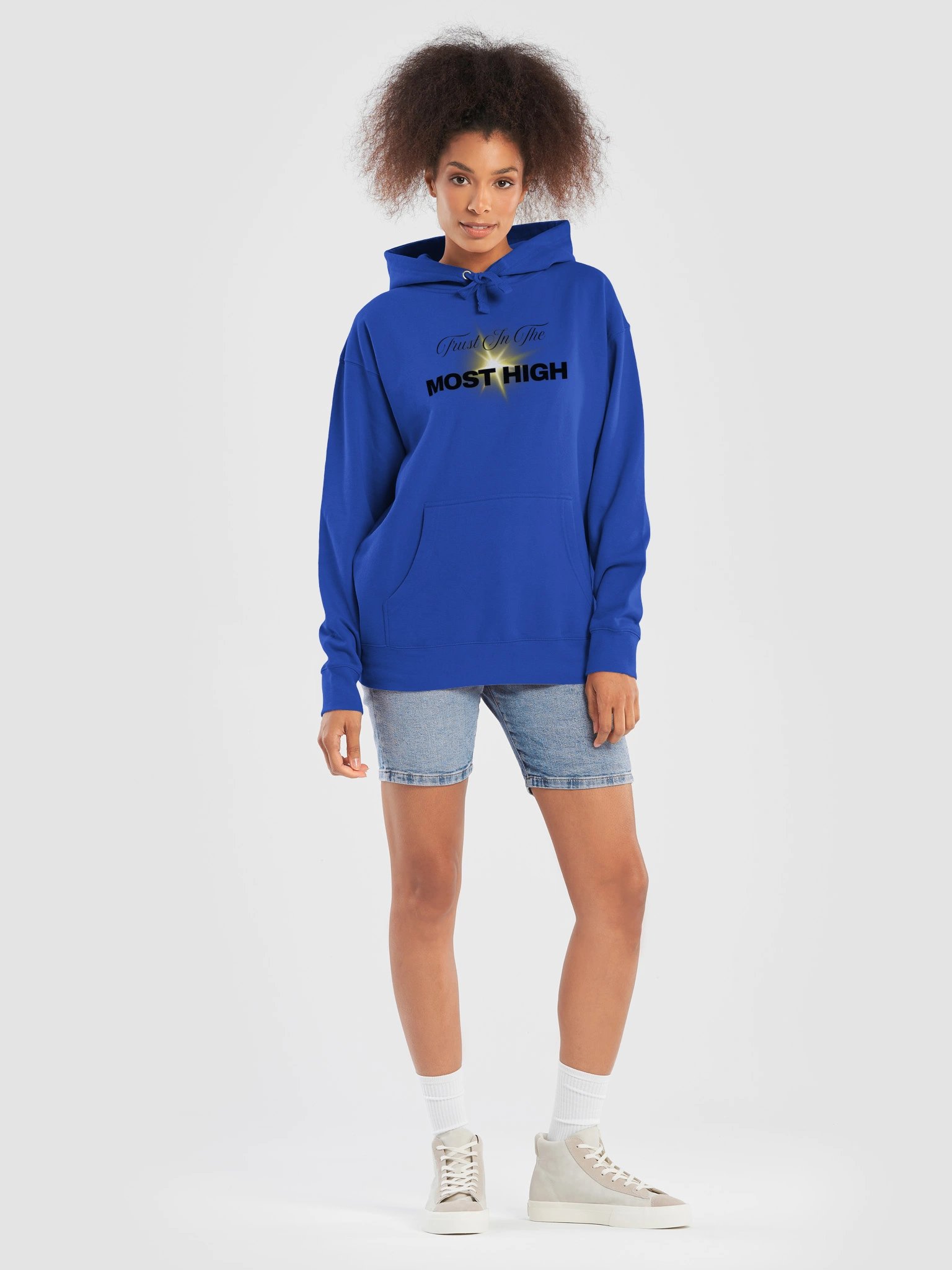 Royal Blue Faith Hoodie product image (7)