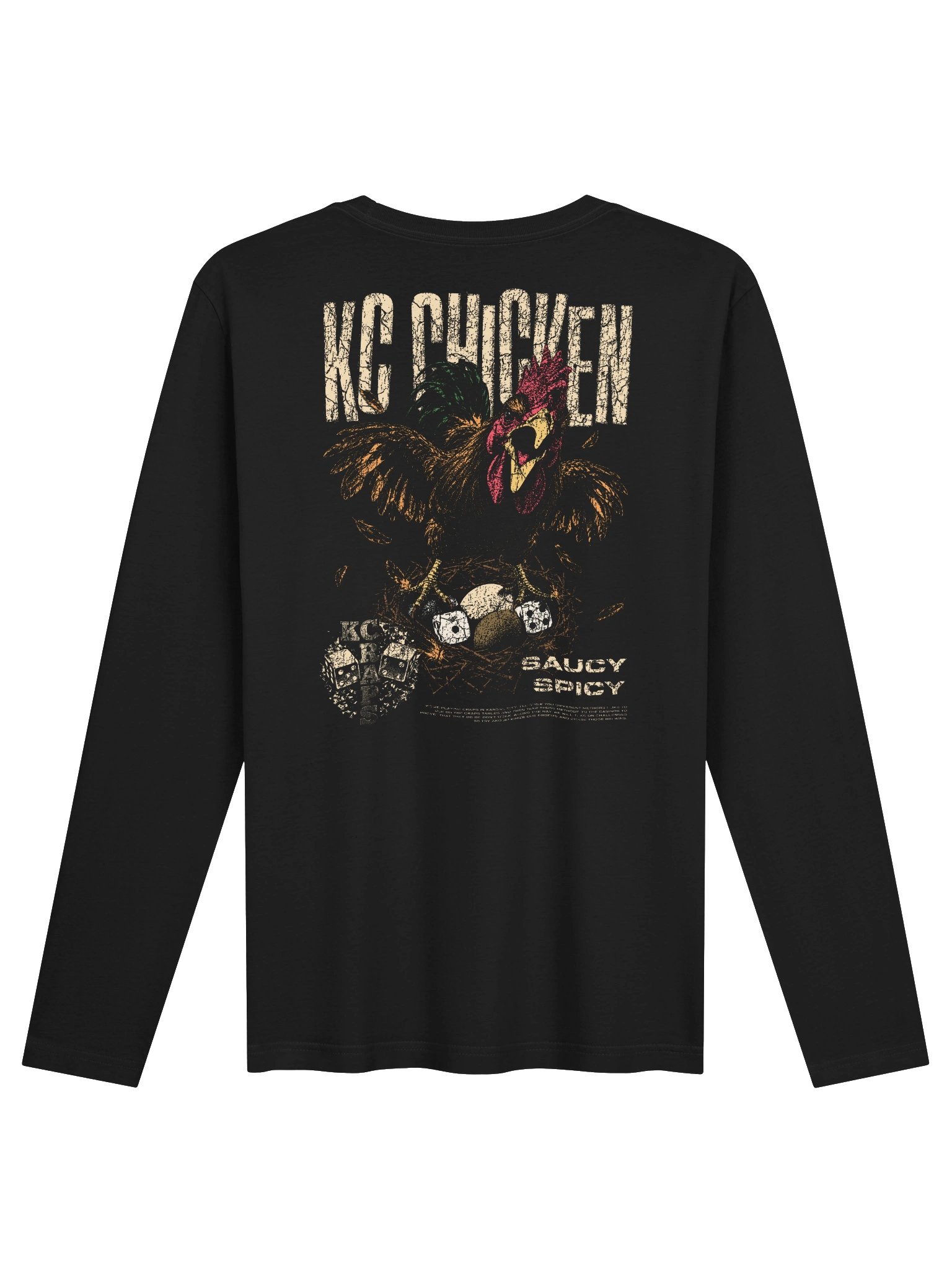 KC Craps KC Chicken Long Sleeve product image (2)