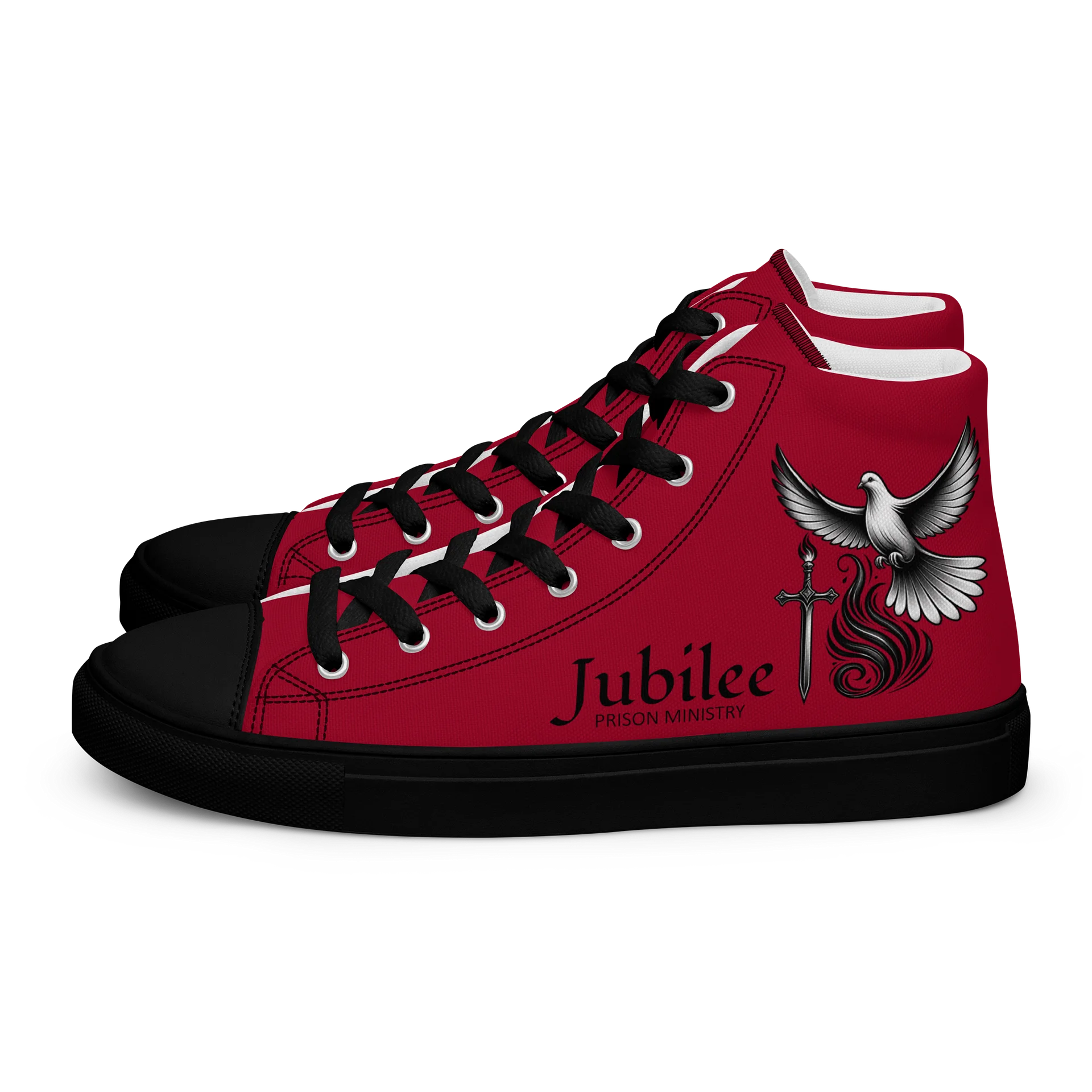 Men's Jubilee High-tops - Red product image (1)