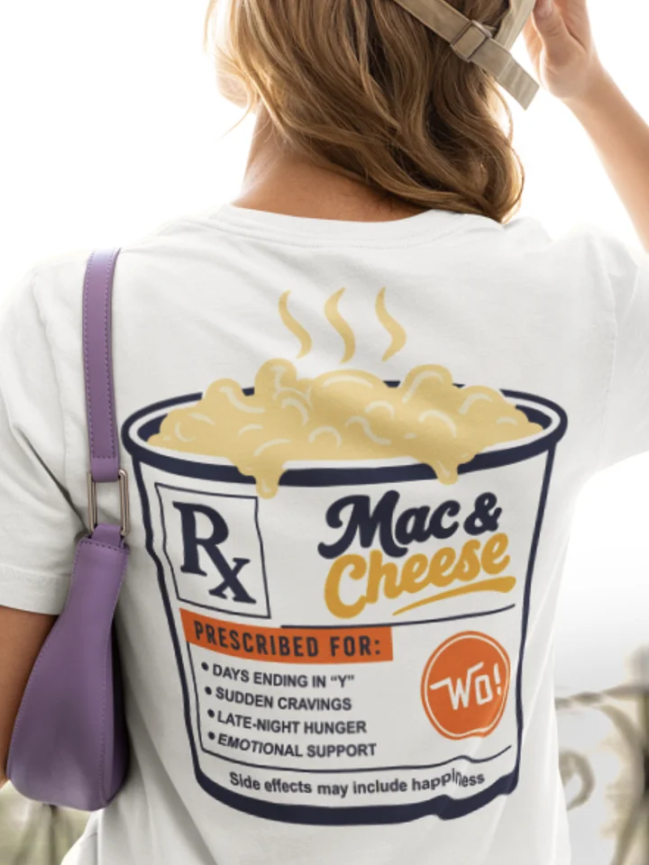 Mac and Cheese T-Shirt-Emotional Support Mac product image (2)