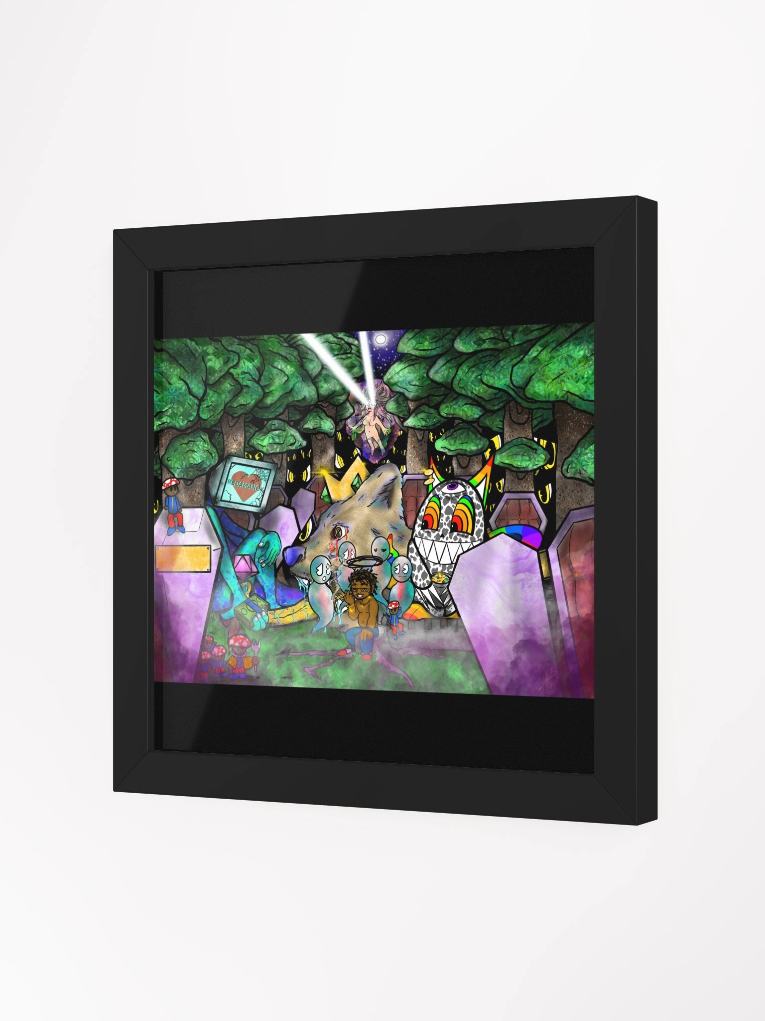 "What Dollar$ Can't Buy You" - Framed Print product image (2)