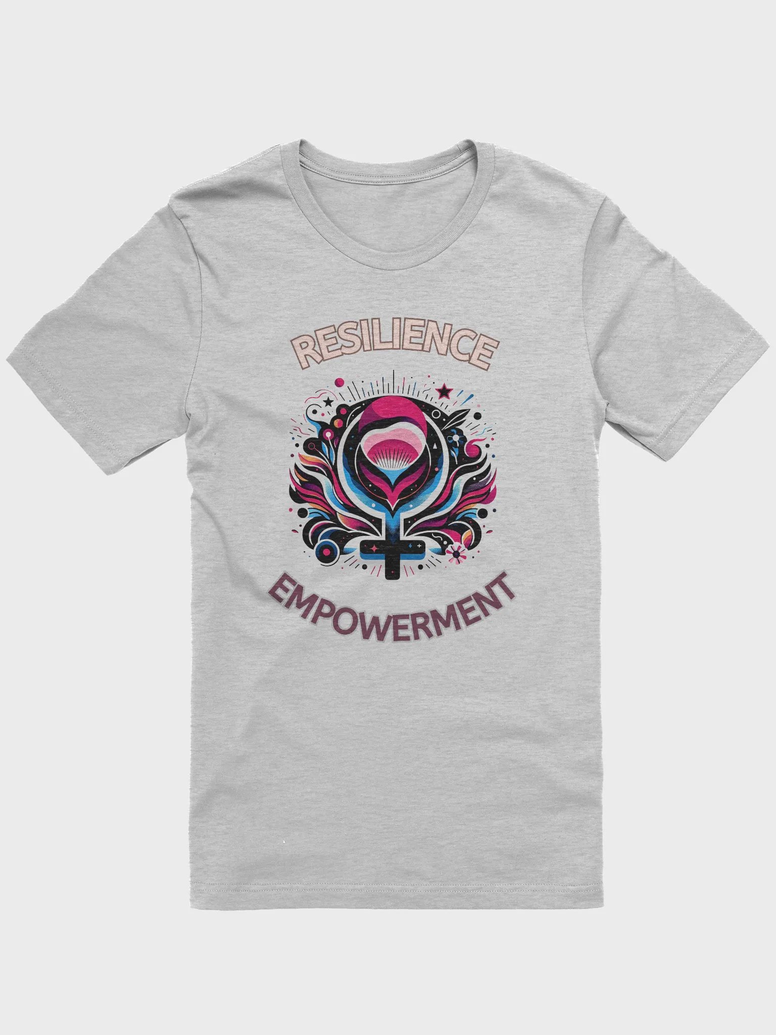 Resilience Empowerment T-Shirt – Feminist Strength, Bold Graphic Design, Inspirational Tee product image (4)