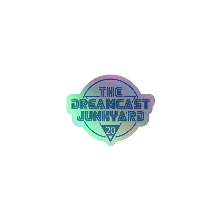 20 Year Logo Holographic Sticker - The DC Junkyard x From Ashes to Fire product image (1)