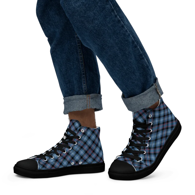 Fitzgerald Tartan Men's High Top Shoes product image (5)
