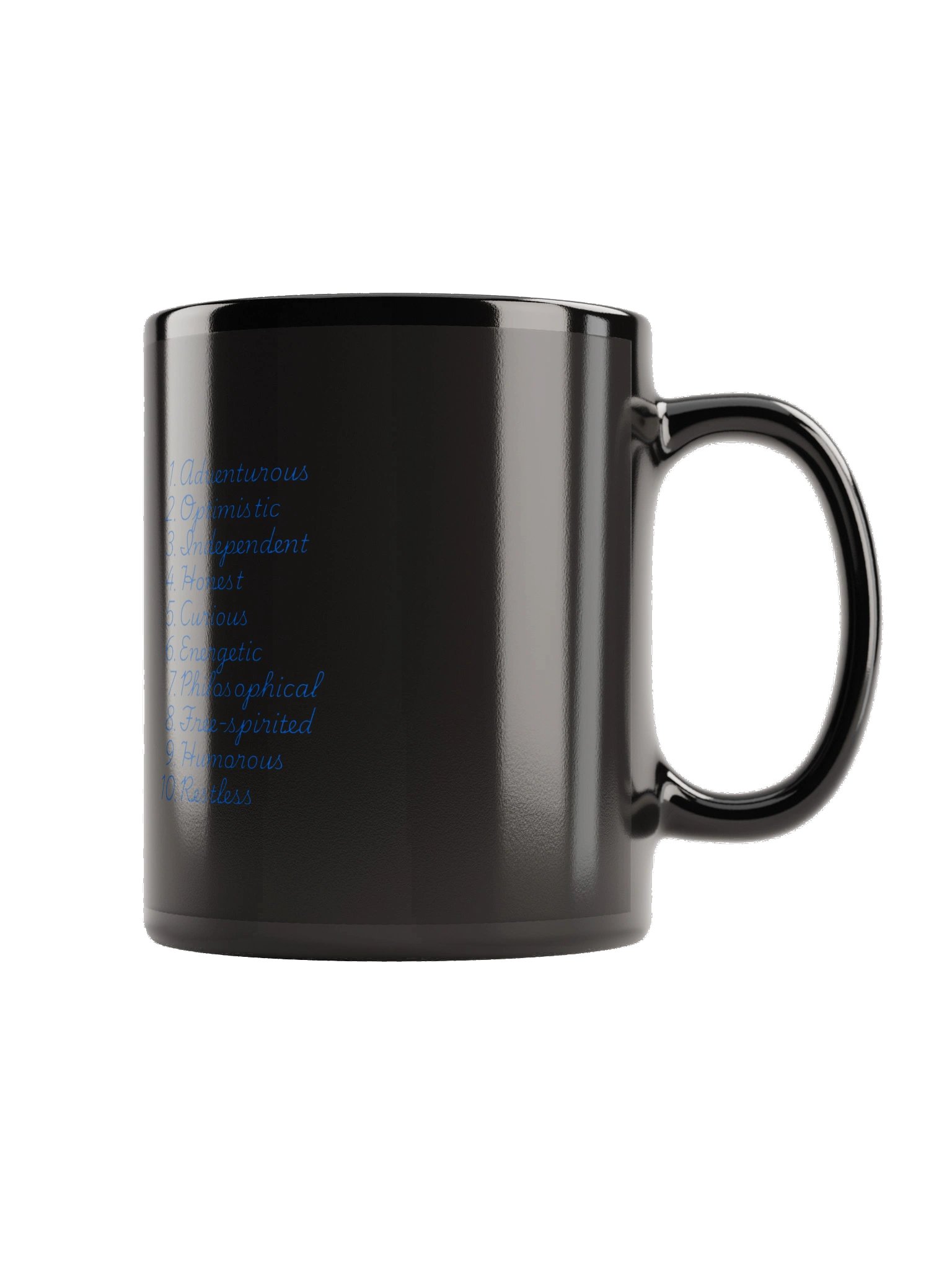 Sagittarius Zodiac Traits Mug | Adventurous & Free-Spirited Astrology Coffee Mug | Sagittarius Birthday Gift product image (3)