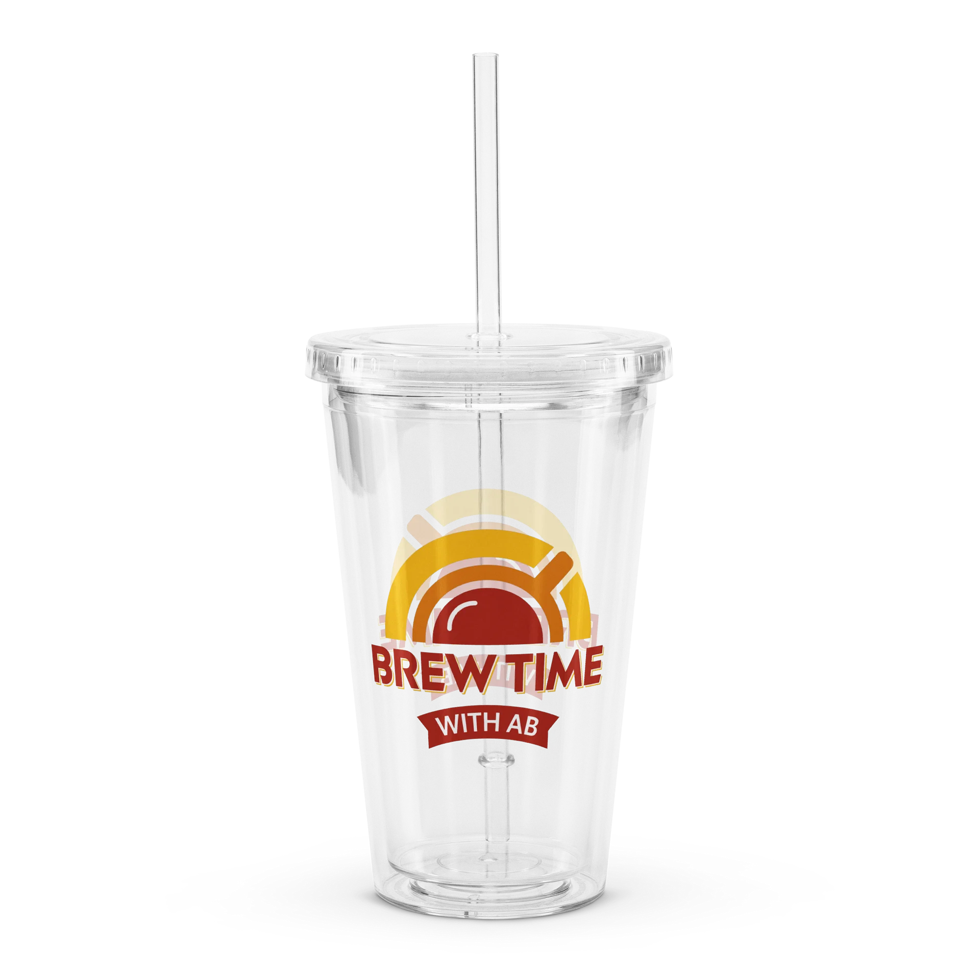 Brew Time Plastic Tumbler product image (1)