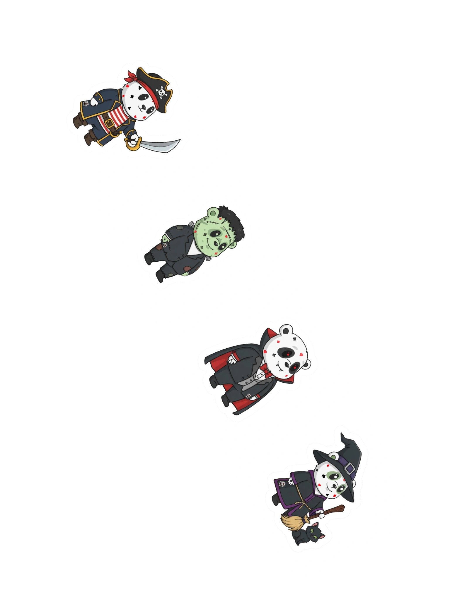 Beary Spooky 2 Stickers product image (2)