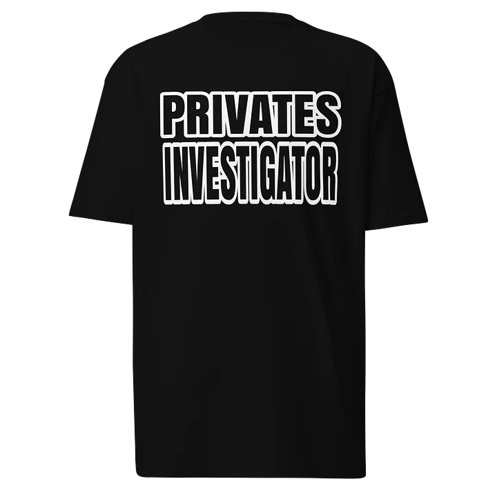 Classy Private Investigator Tee product image (1)