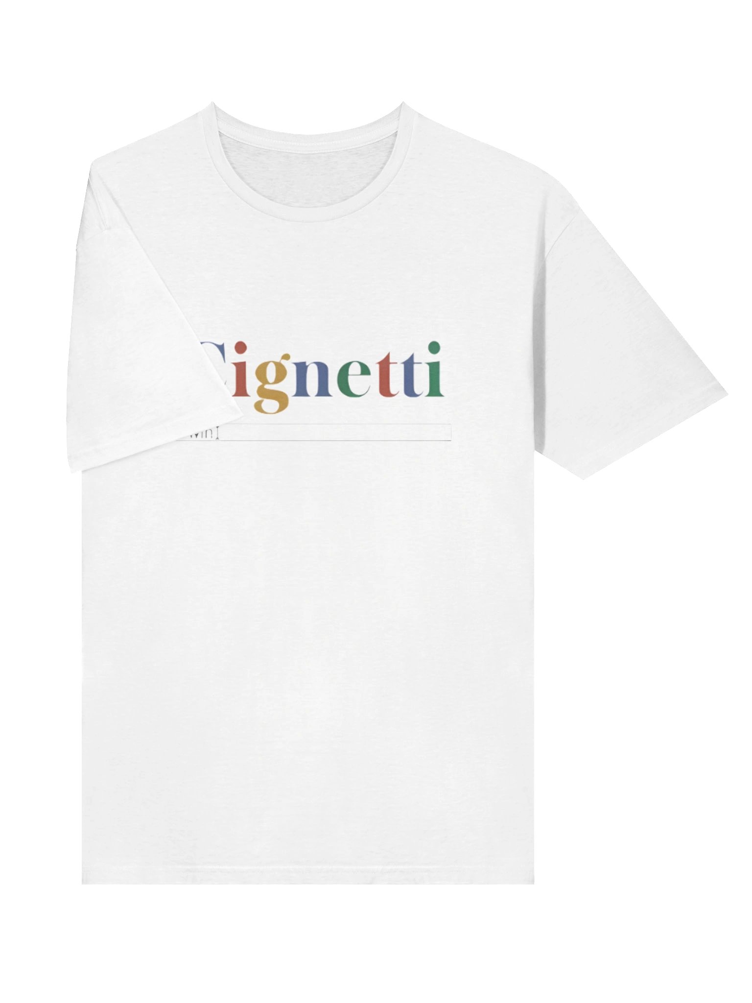 CignettI “I Win” Search Bar T-shirt product image (3)