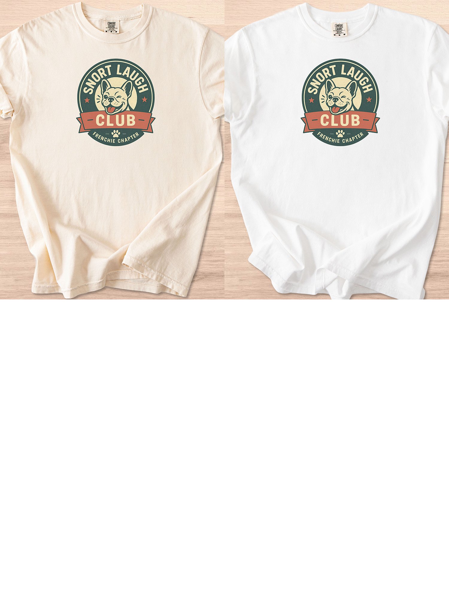 Snort Laugh Club (Frenchie) Tee product image (51)