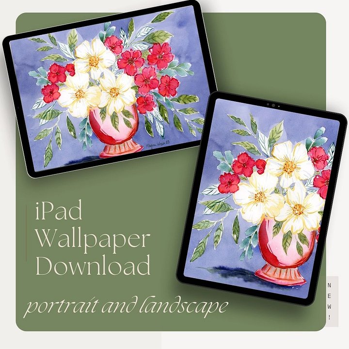 Periwinkle Digital Wallpaper Bundle product image (2)