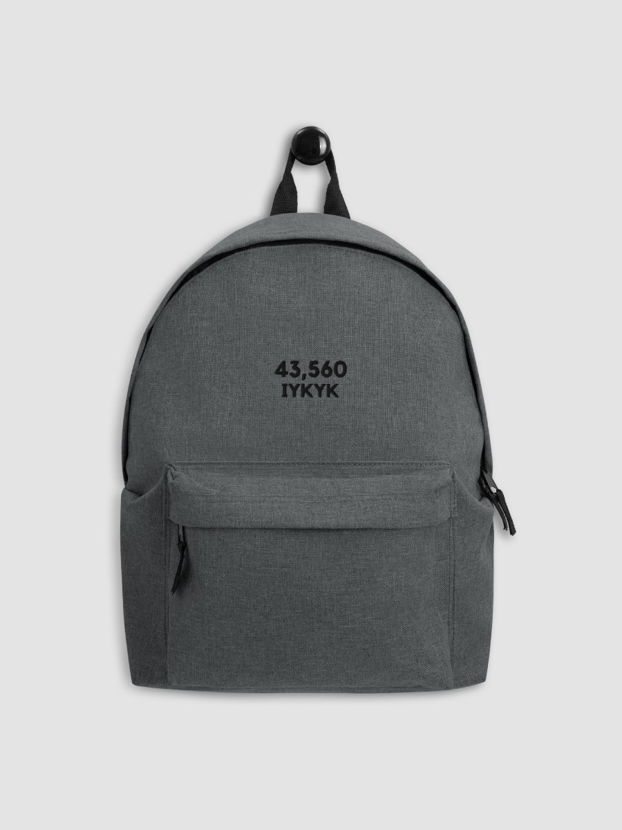43560 IYKYK Backpack. Gray product image (2)
