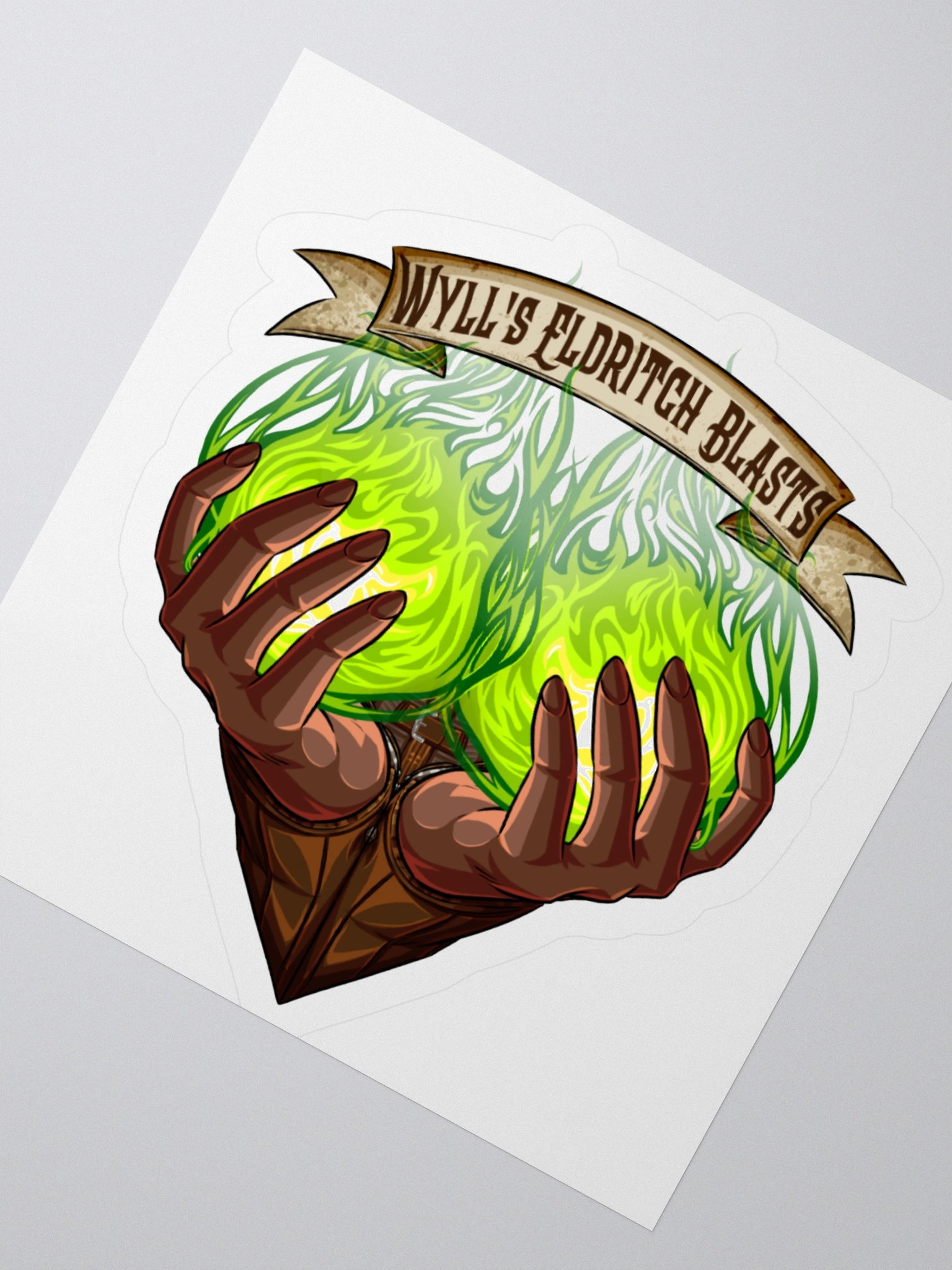 Wyll's Eldritch Blasts Sticker product image (4)
