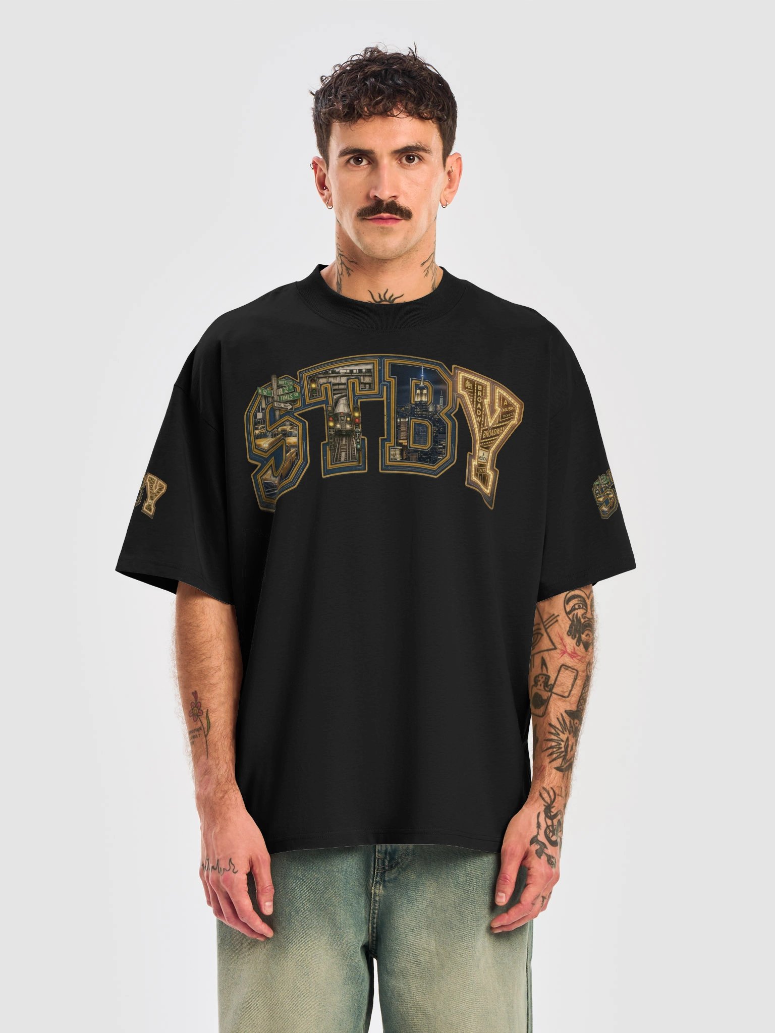 NYC-themed Organic Oversized Tee product image (25)