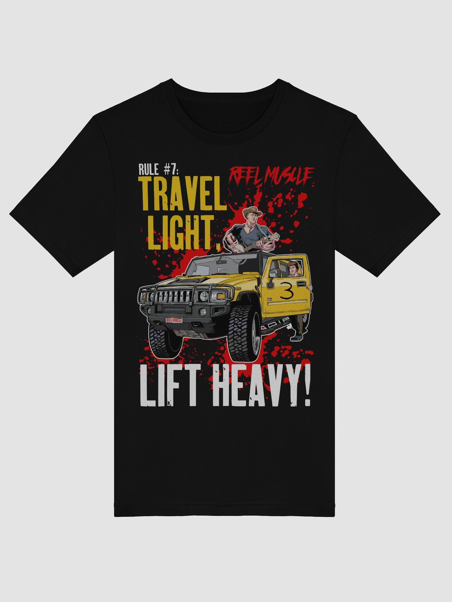 Travel Light, Lift HEAVY! (Athletic) product image (3)