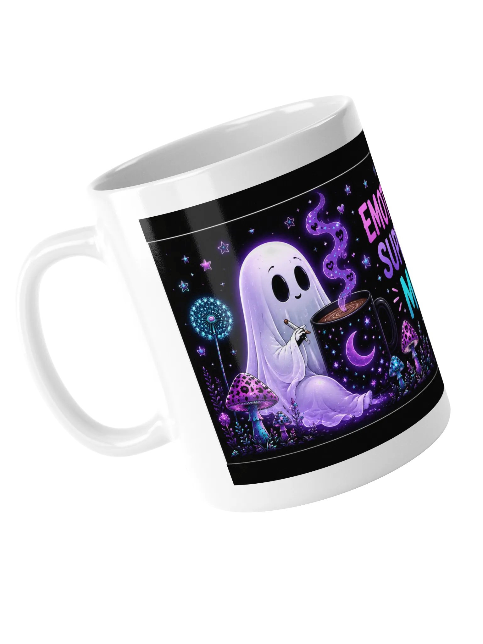 Emotional Support Mug - White Glossy product image (5)