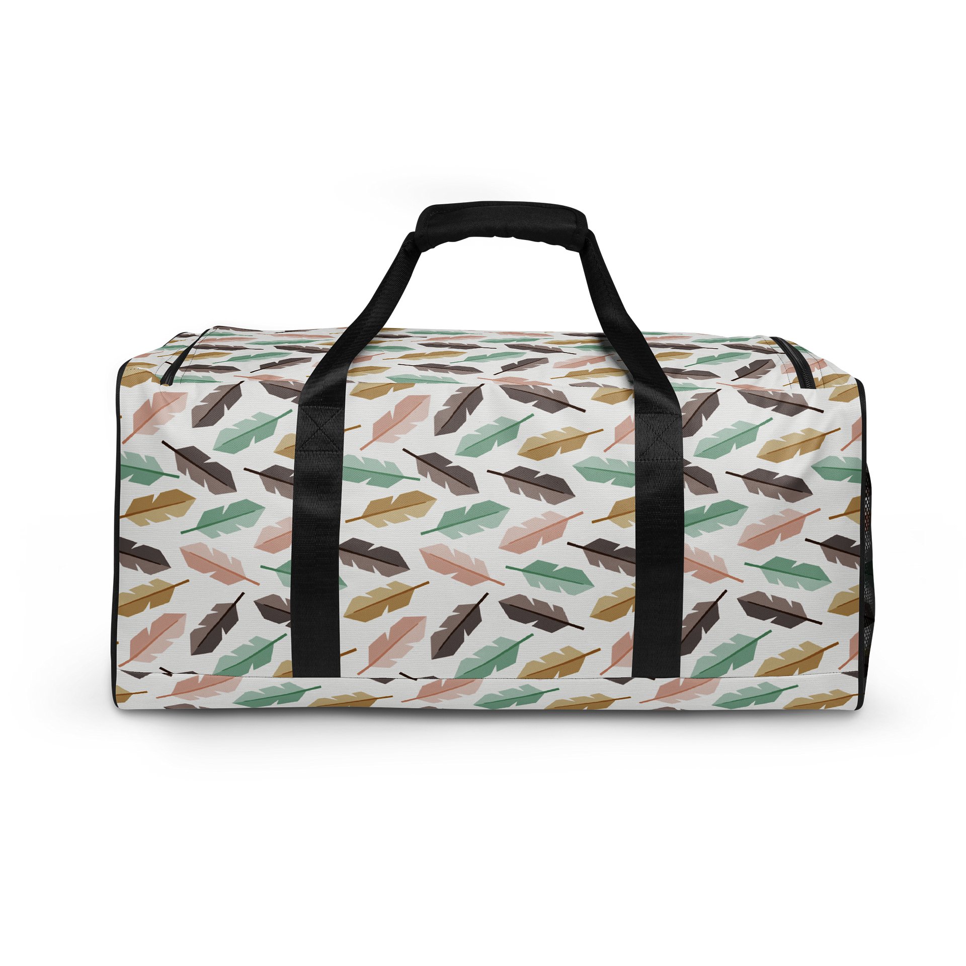Mid-Century Modern Feathers Duffel Bag product image (4)